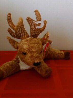 2000, TY BEANIE BABY, ROXIE THE REINDEER!!!